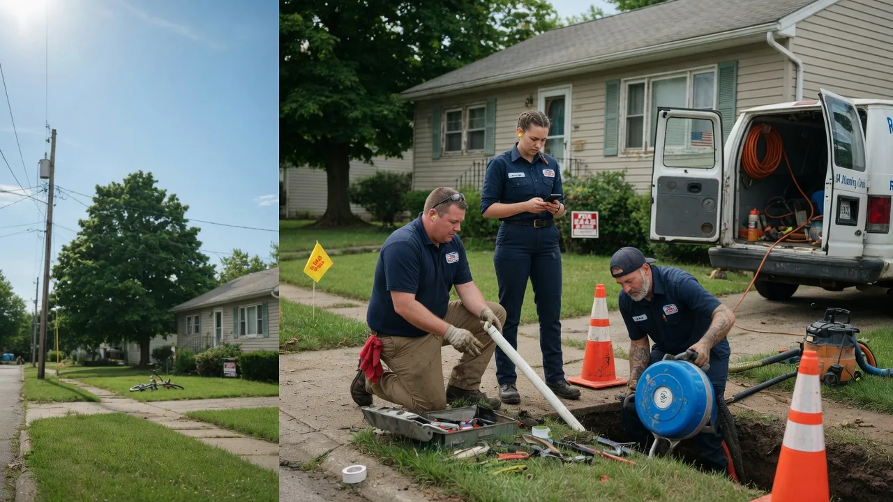 Sewer Line Repair in New Waterford, OH near me